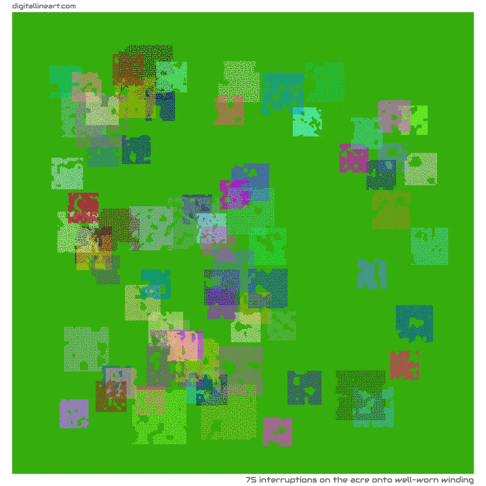 The Acre onto Well-worn Winding — 75 interruptions