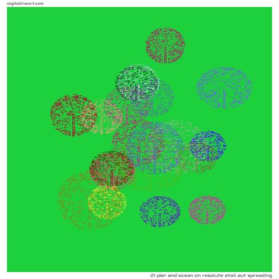 Resolute Atoll out Spreading — Pier and Ocean, 21 elements