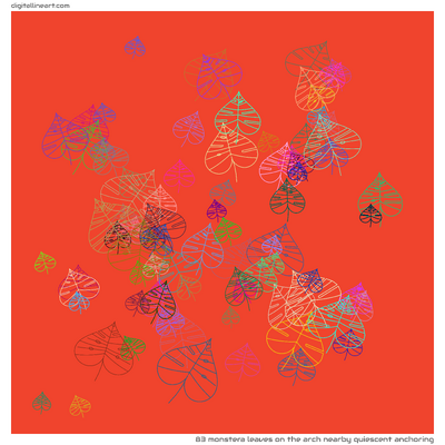 The Arch nearby Quiescent Anchoring — 83 monstera leaves