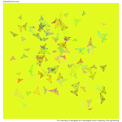 Honeyed Arch nearby the Growing — 114 morley triangles