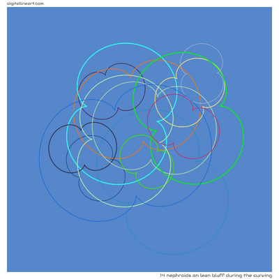 Lean Bluff During the Curving — 14 nephroids