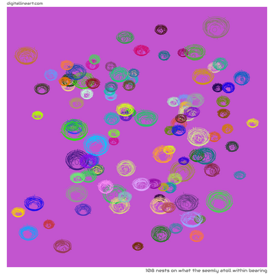 What the Seemly Atoll within Bearing — 108 nests