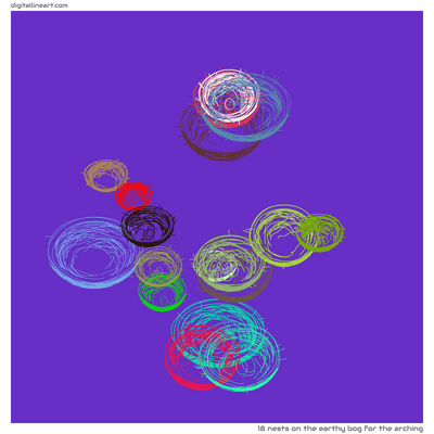 The Earthy Bog for the Arching — 18 nests