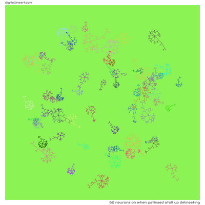 When Patinaed Atoll up Delineating — 62 neurons