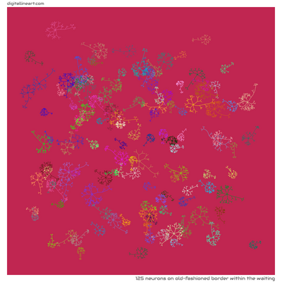 Old-fashioned Border within the Waiting — 125 neurons