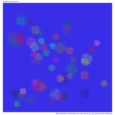 The Acre of Cordial Since Melting — 50 newton fractals