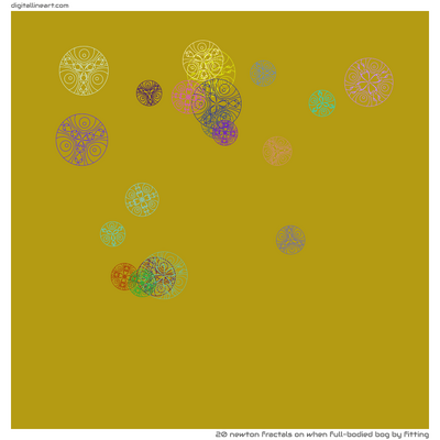 When Full-bodied Bog by Fitting — 20 newton fractals