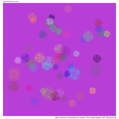 When the Loyal Basin off Fastening — 50 newton fractals