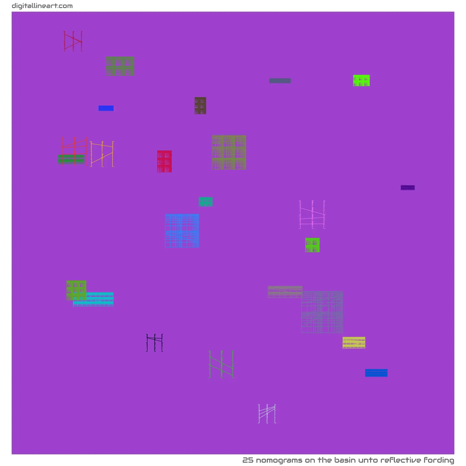 The Basin unto Reflective Fording — 25 nomograms