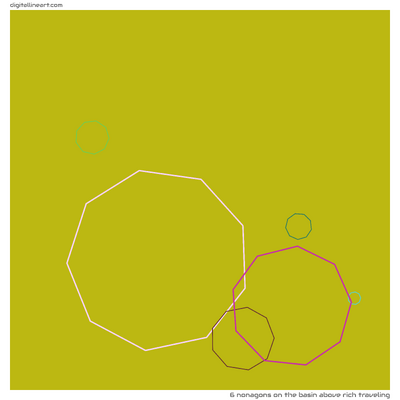 The Basin above Rich Traveling — 6 nonagons