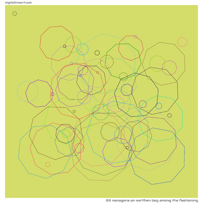 Earthen Bog among the Fashioning — 69 nonagons