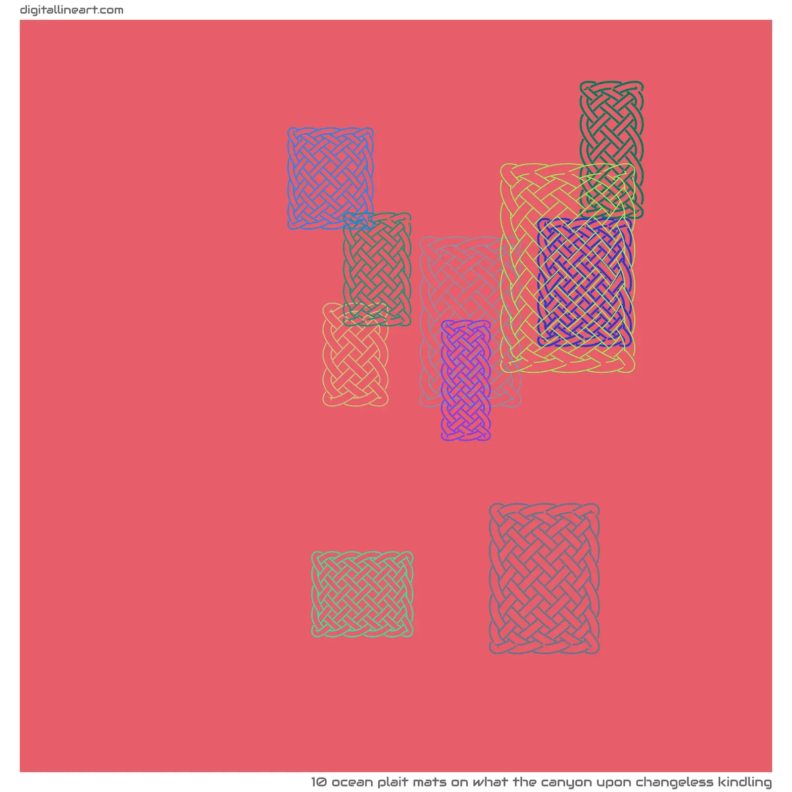 What the Canyon upon Changeless Kindling — 10 ocean plait mats