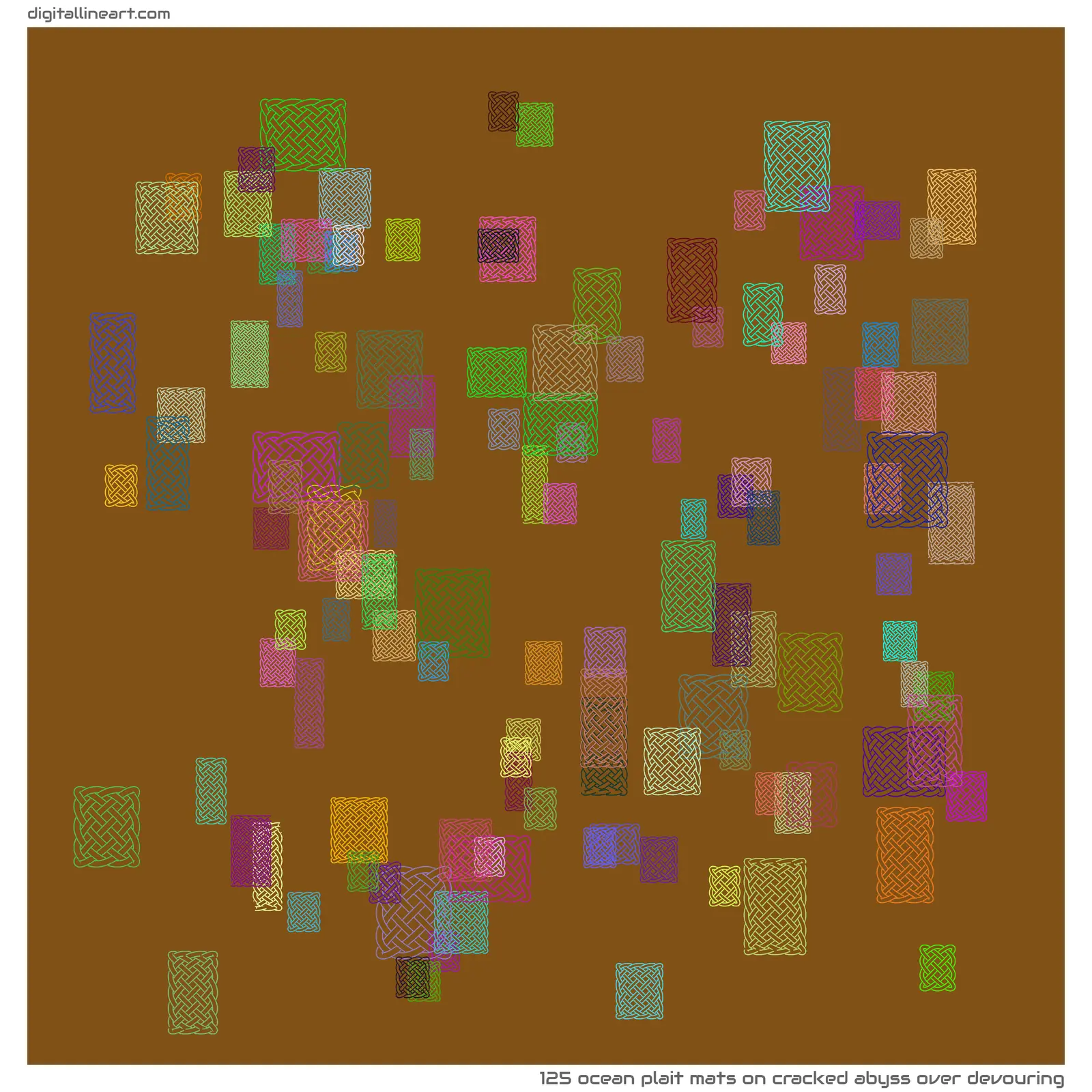 Cracked Abyss over Devouring — 125 ocean plait mats