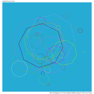 The Dependable Bog in the Turning — 32 octagons