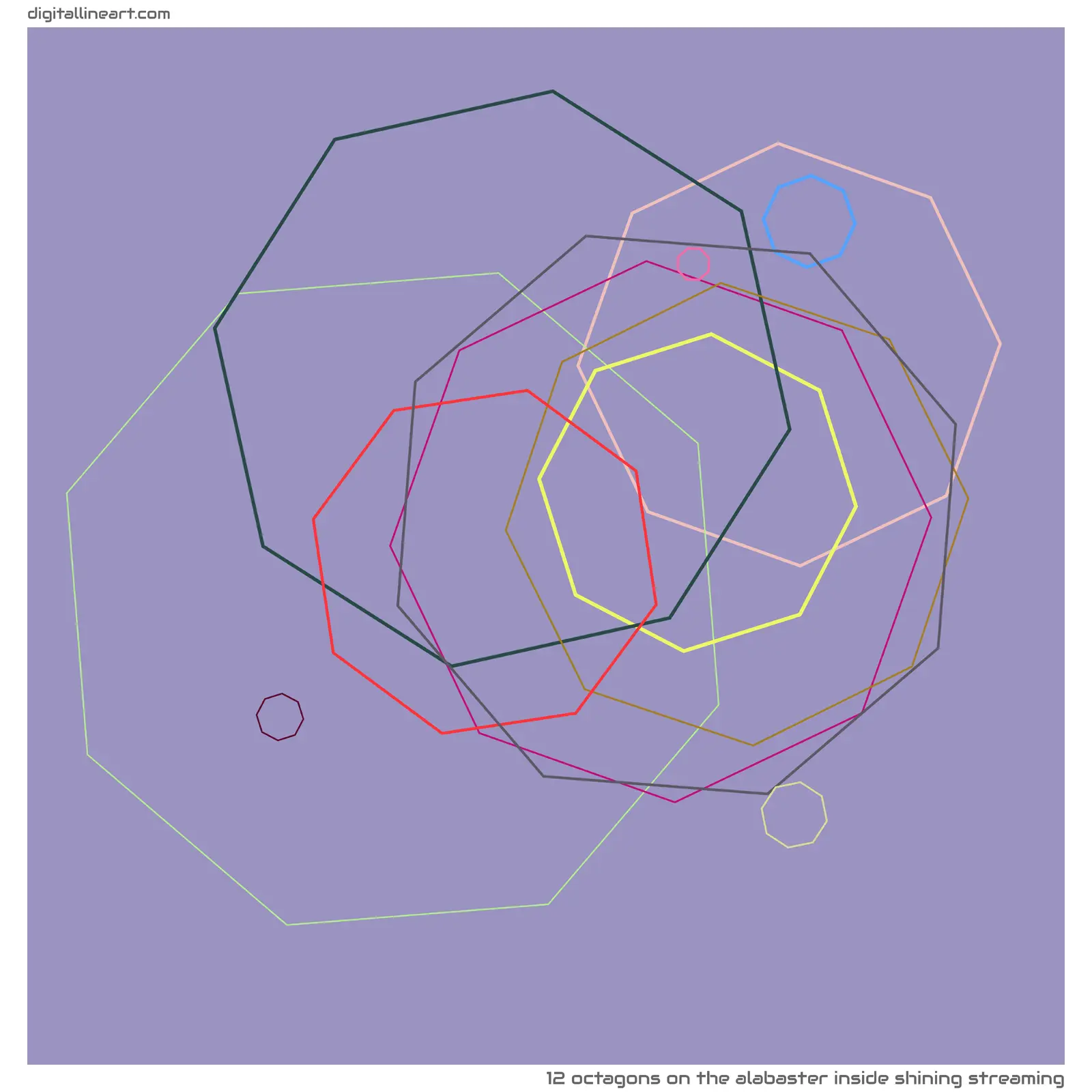 The Alabaster Inside Shining Streaming — 12 octagons