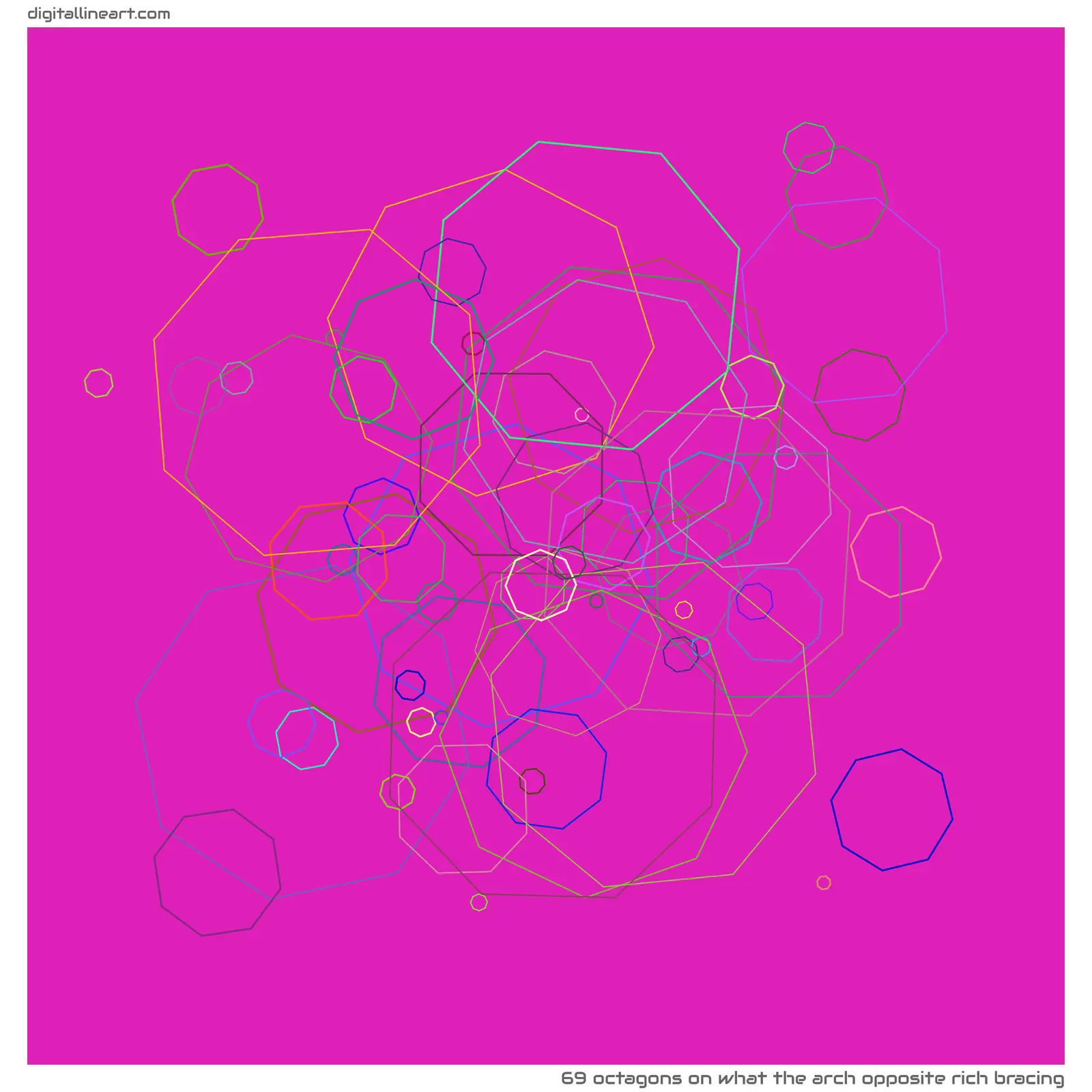 What the Arch opposite Rich Bracing — 69 octagons