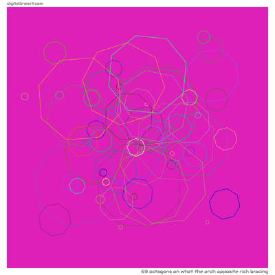 What the Arch opposite Rich Bracing — 69 octagons