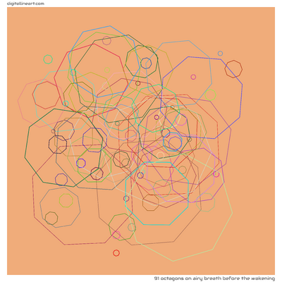 Airy Breath before the Wakening — 91 octagons