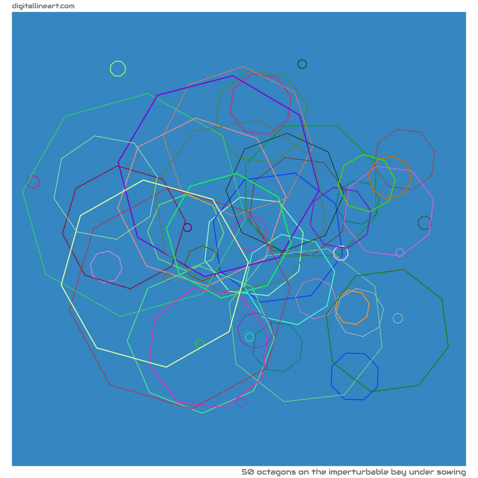 The Imperturbable Bay under Sowing — 50 octagons