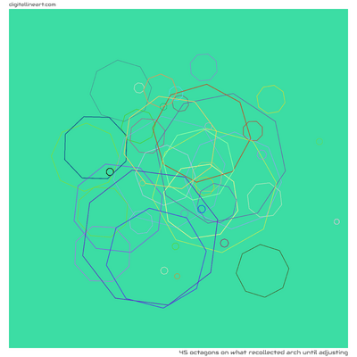 What Recollected Arch until Adjusting — 45 octagons