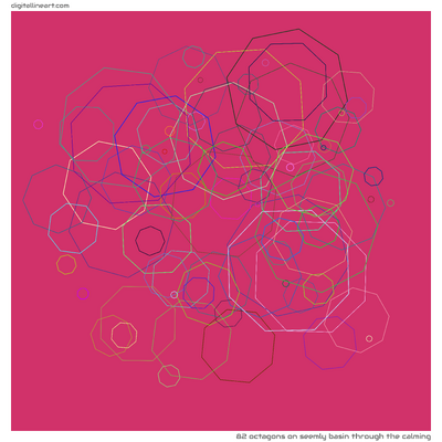 Seemly Basin through the Calming — 82 octagons