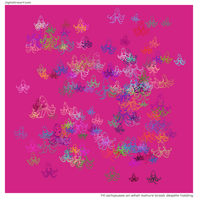 What Mature Brook despite Holding — 141 octopuses