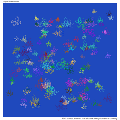 The Alcove alongside Sure Closing — 150 octopuses