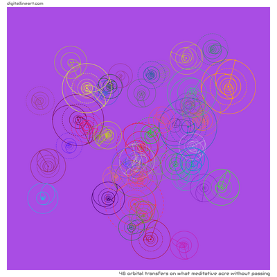 What Meditative Acre without Passing — 48 orbital transfers