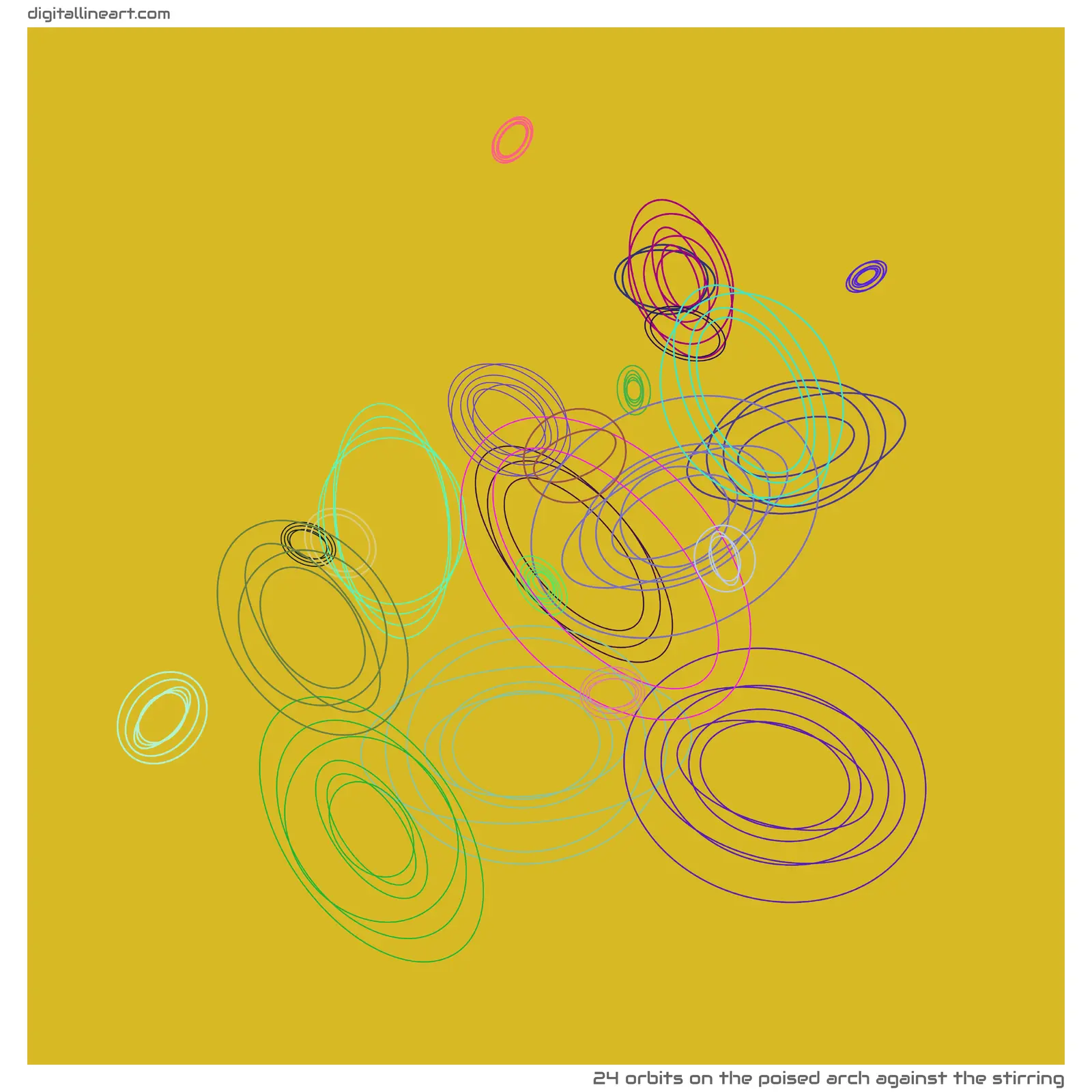 The Poised Arch Against the Stirring — 24 orbits