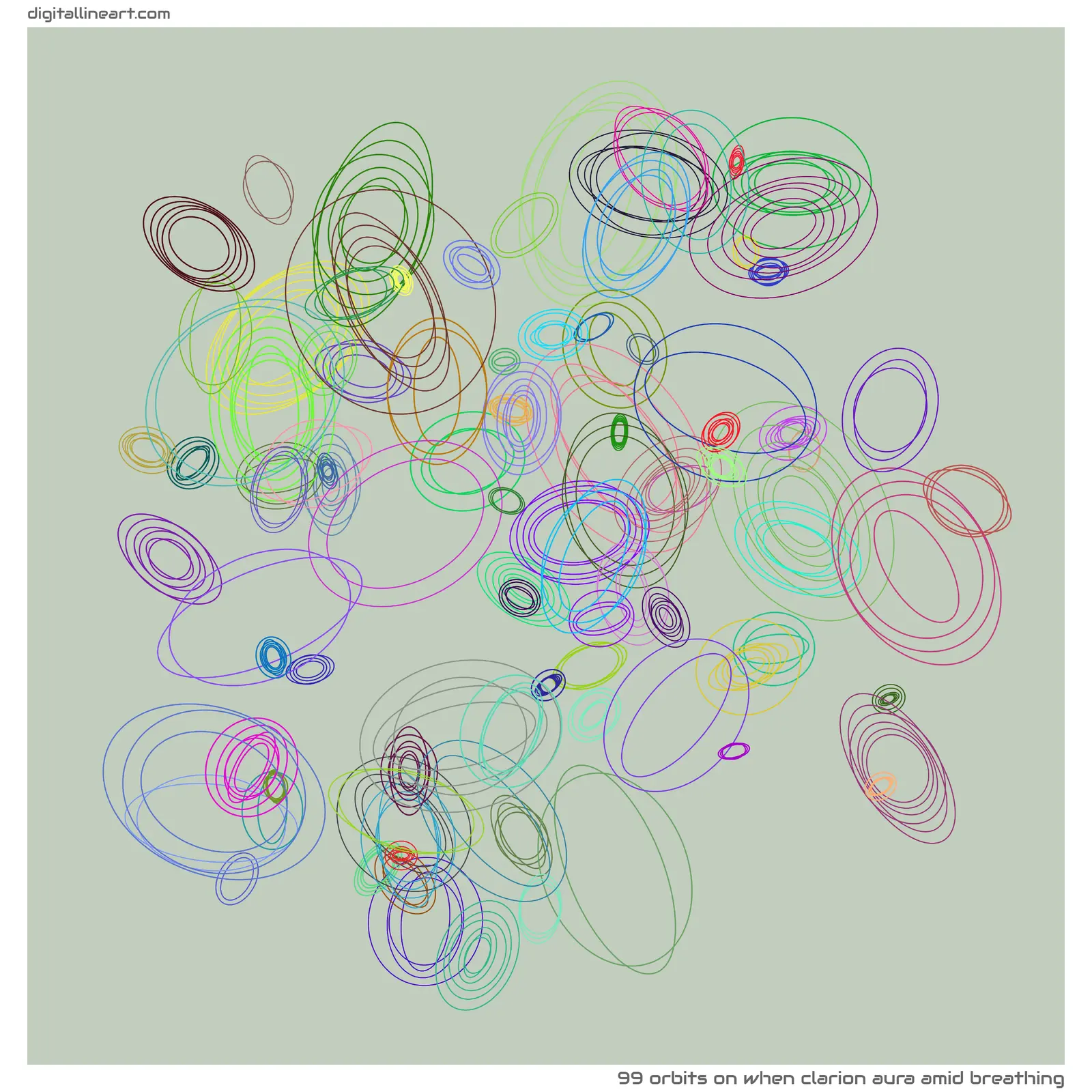 When Clarion Aura amid Breathing — 99 orbits