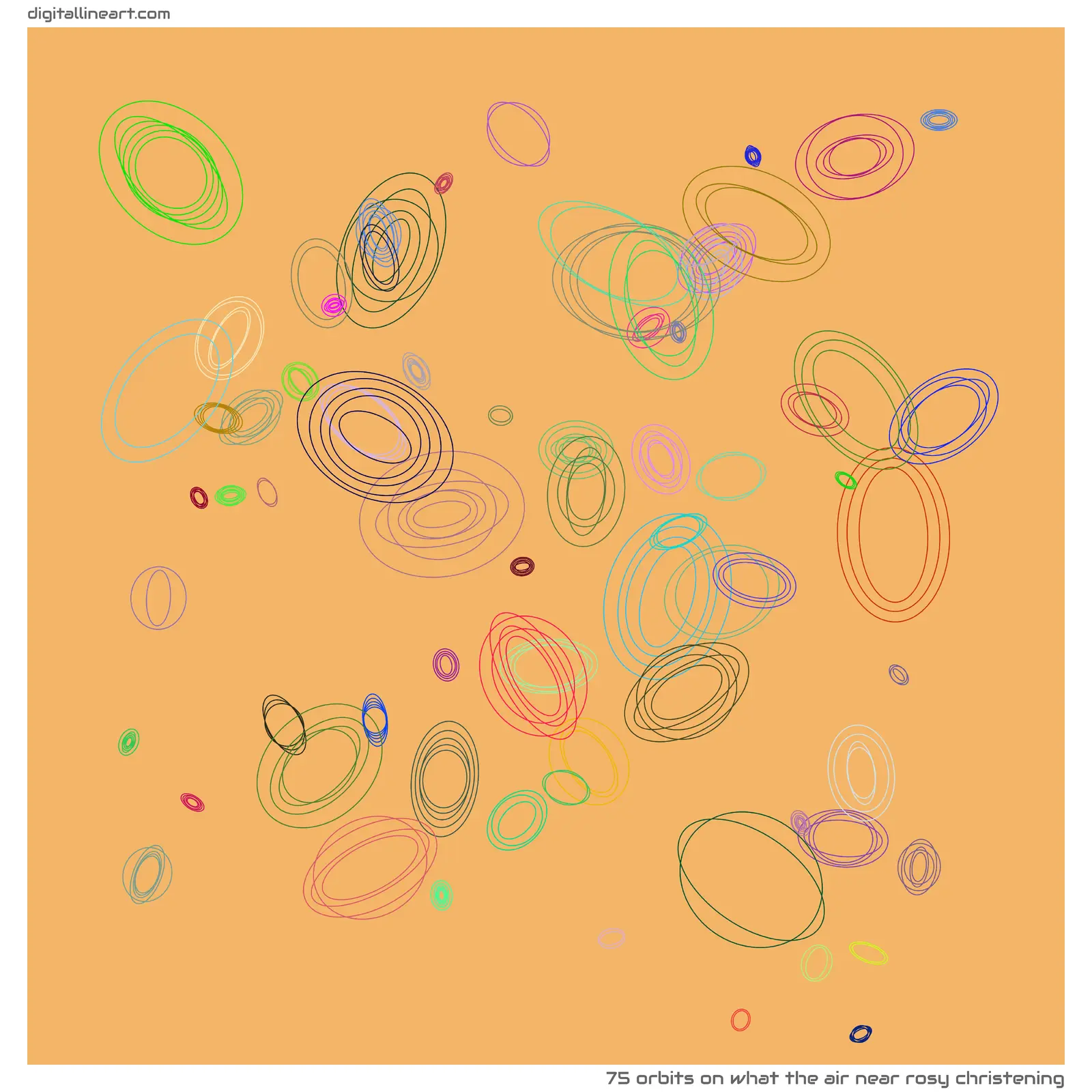 What the Air near Rosy Christening — 75 orbits
