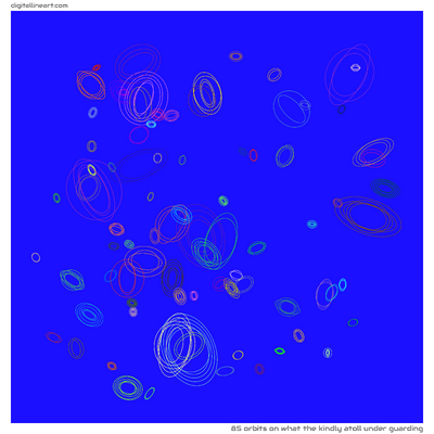 What the Kindly Atoll under Guarding — 85 orbits