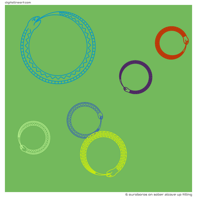 Sober Alcove up Tilling — 6 ouroboros
