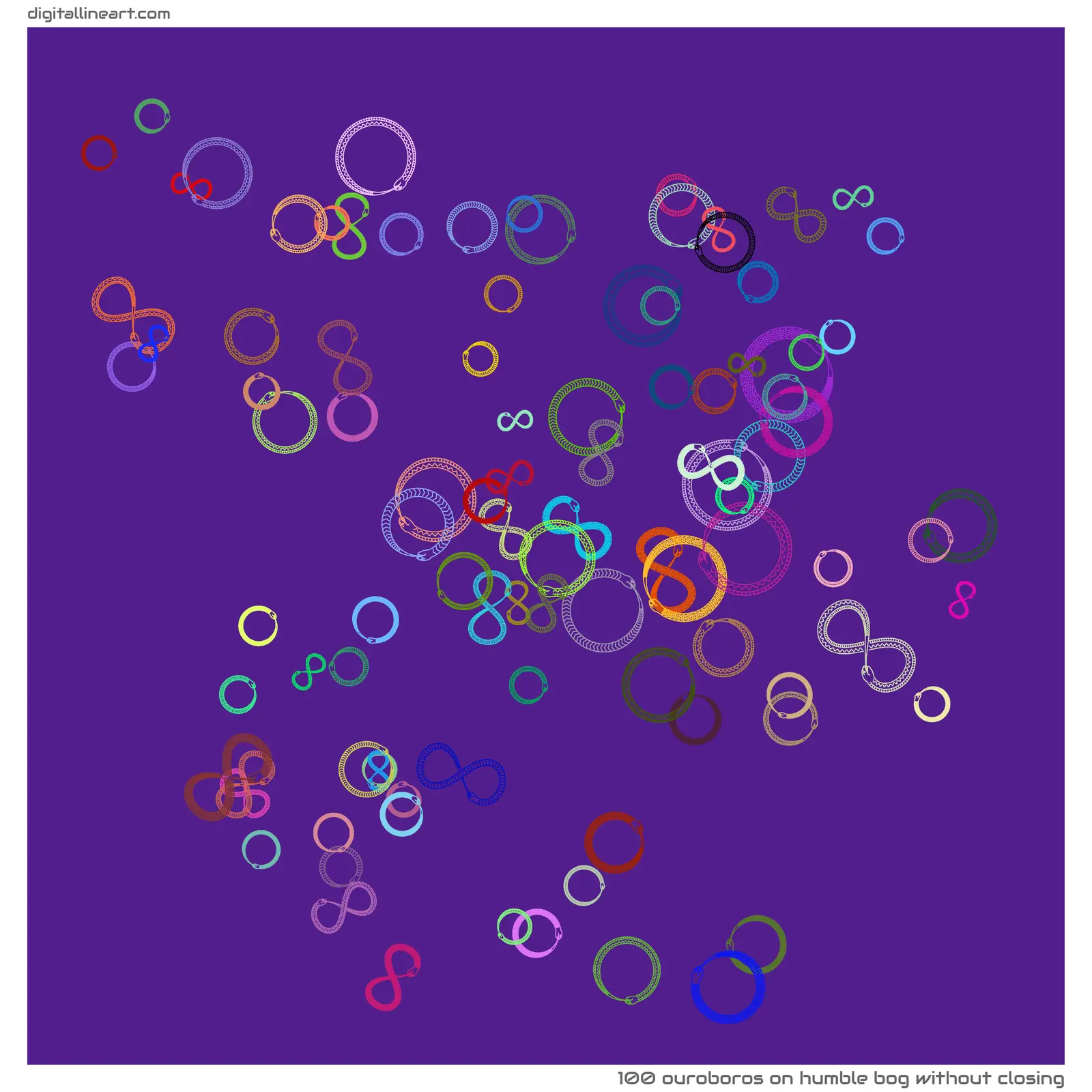 Humble Bog without Closing — 100 ouroboros
