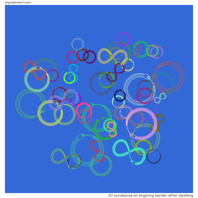 Lingering Border after Dwelling — 57 ouroboros