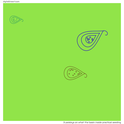 What the Basin Inside Practical Seeding — 3 paisleys