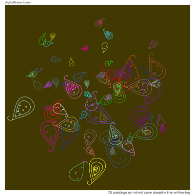 Mired Cave despite the Withering — 72 paisleys