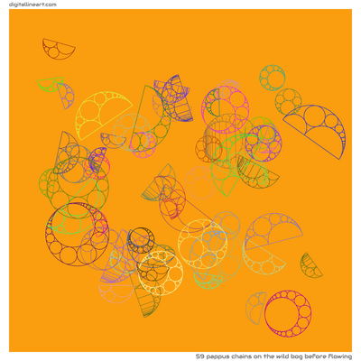 The Wild Bog before Flowing — 59 pappus chains
