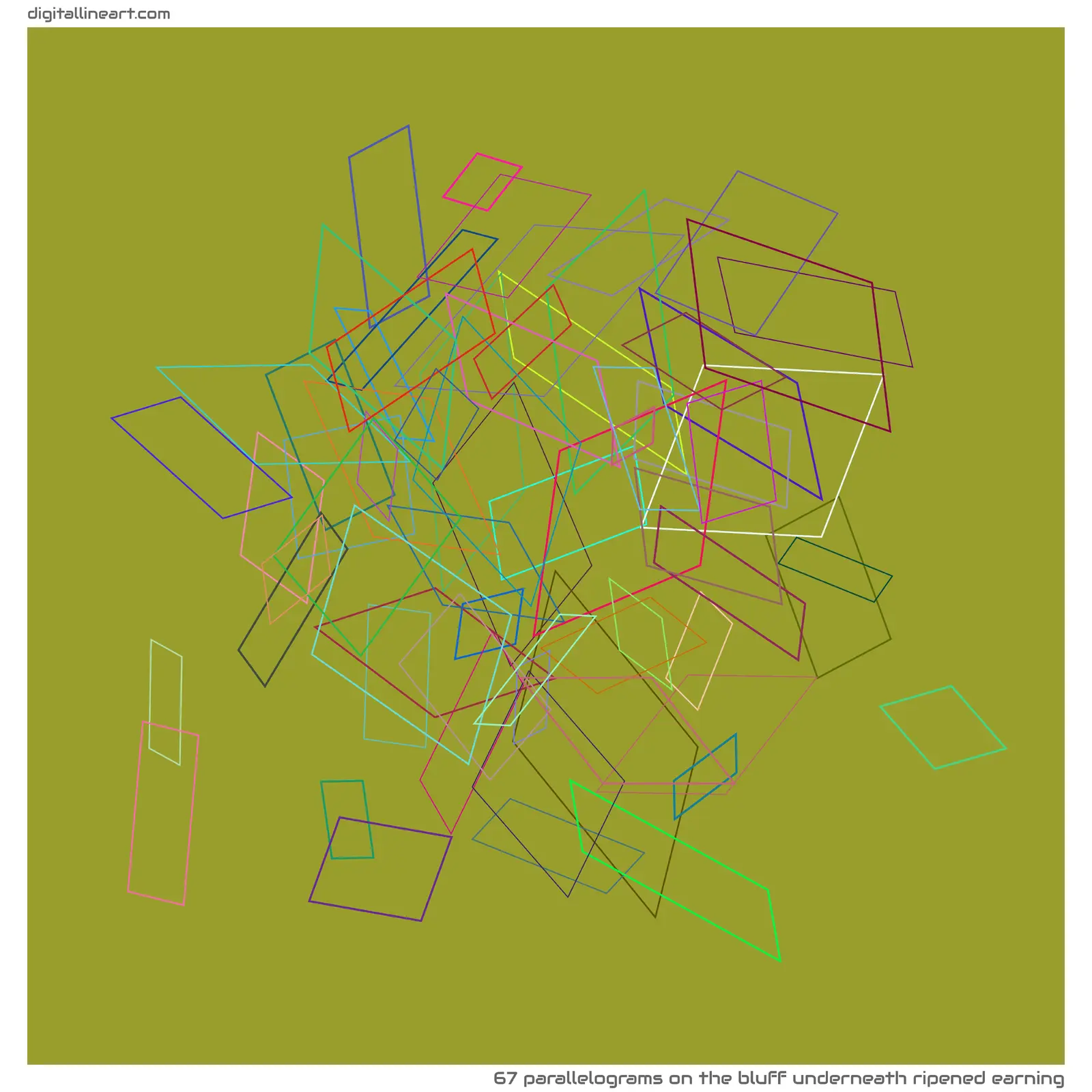 The Bluff underneath Ripened Earning — 67 parallelograms