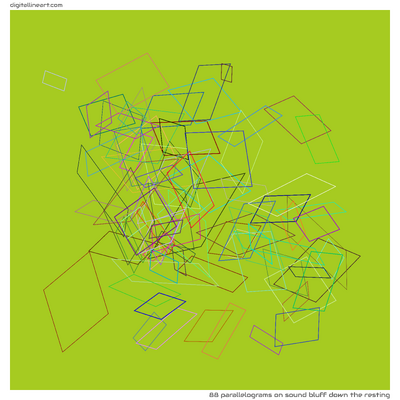 Sound Bluff down the Resting — 88 parallelograms