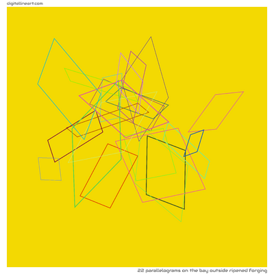 The Bay outside Ripened Forging — 22 parallelograms