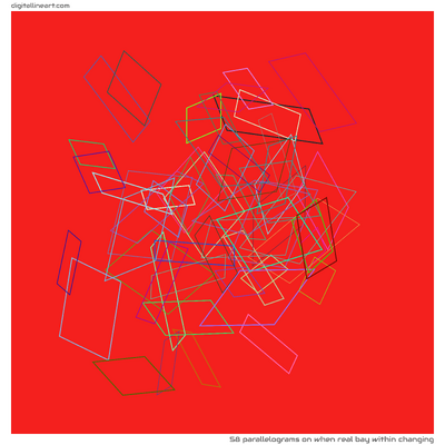 When Real Bay within Changing — 58 parallelograms