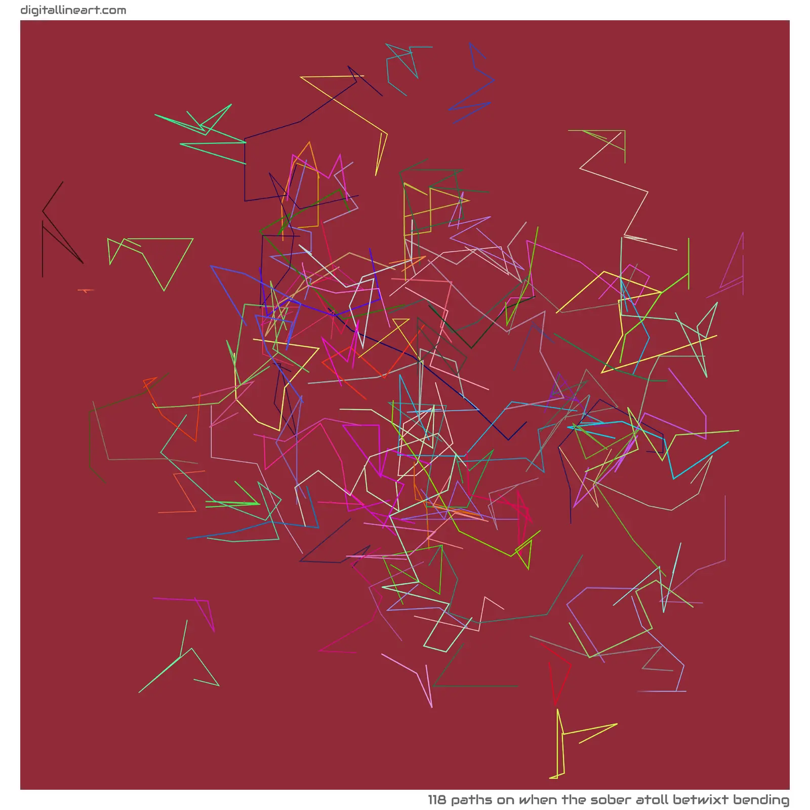 When the Sober Atoll betwixt Bending — 118 paths