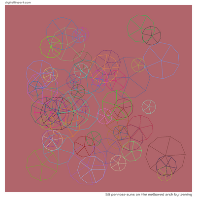 The Mellowed Arch by Leaning — 59 Penrose suns
