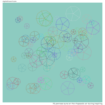 The Rhapsodic Air During Inspiring — 75 Penrose suns