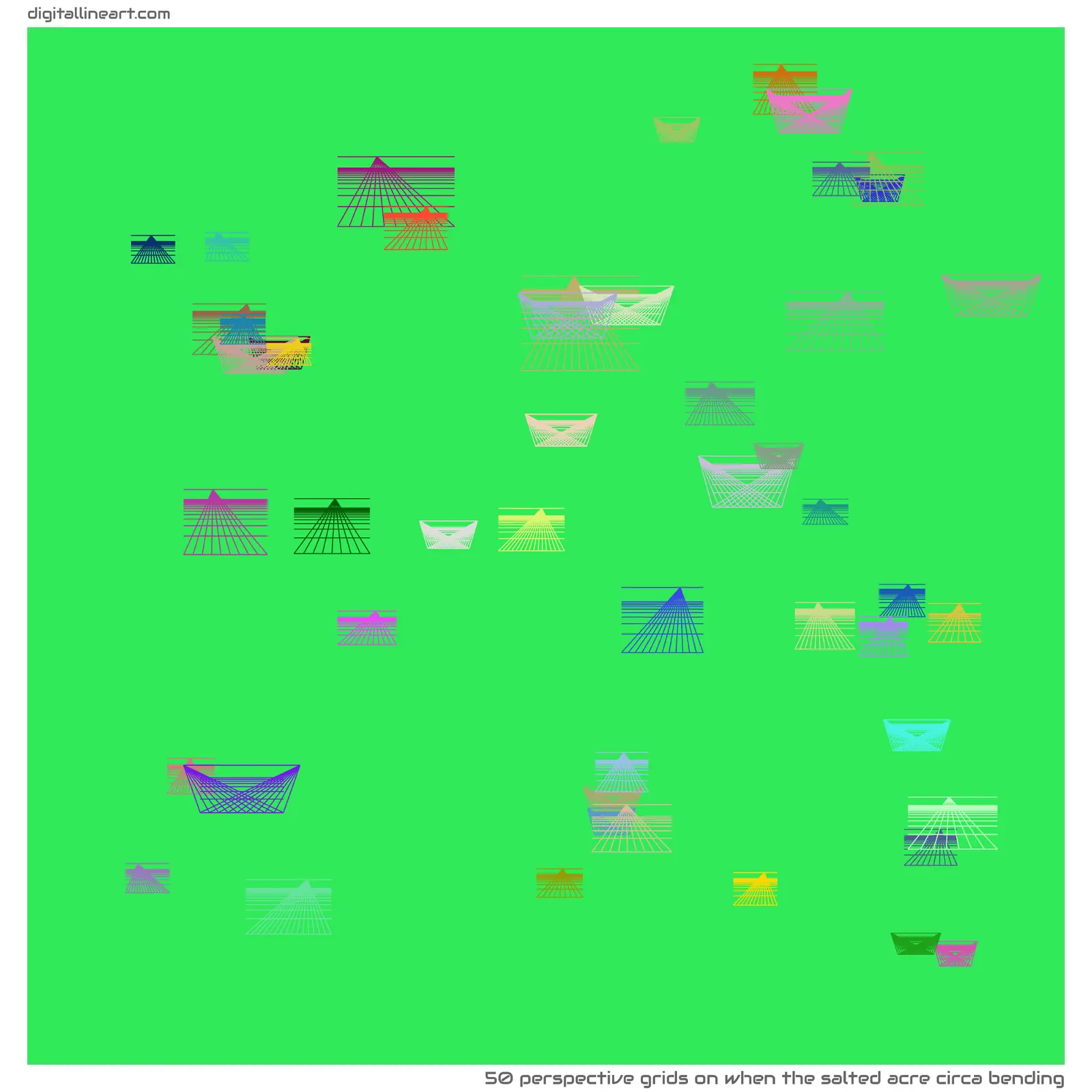When the Salted Acre circa Bending — 50 perspective grids