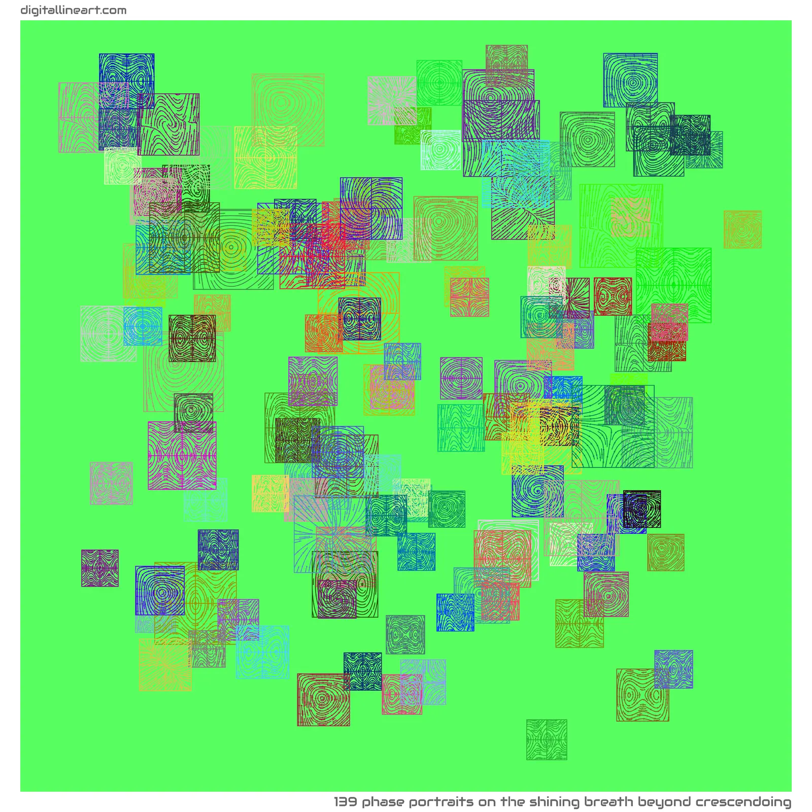 The Shining Breath beyond Crescendoing — 139 phase portraits