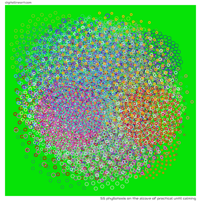 55 Phyllotaxis in The Alcove of Practical until Calming