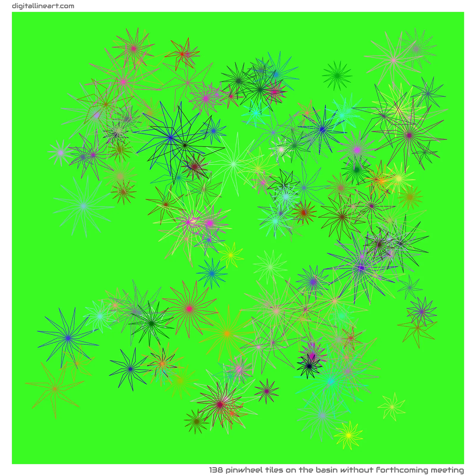 The Basin without Forthcoming Meeting — 138 pinwheel tiles