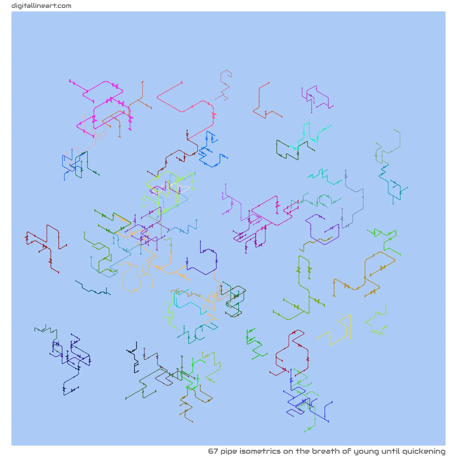The Breath of Young until Quickening — 67 pipe isometrics